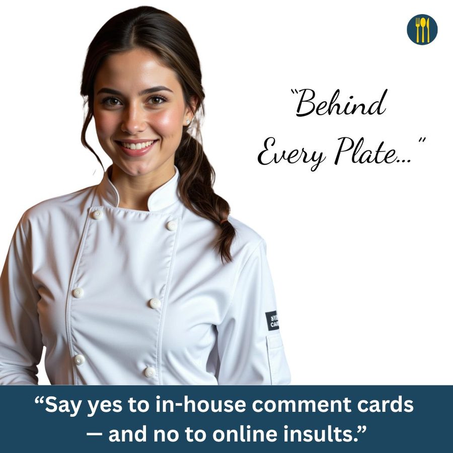 Behind every plate - hospitality team member