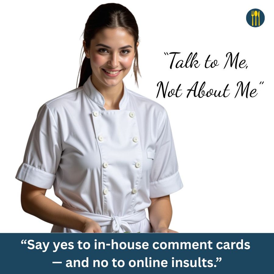 Talk to me, not about me - hospitality team member