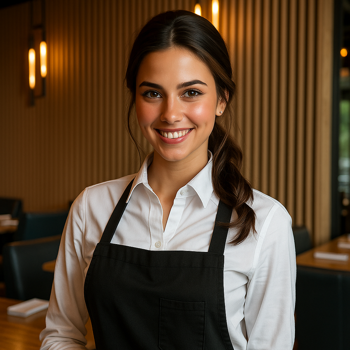 Emma, the approachable Dinewise hospitality host