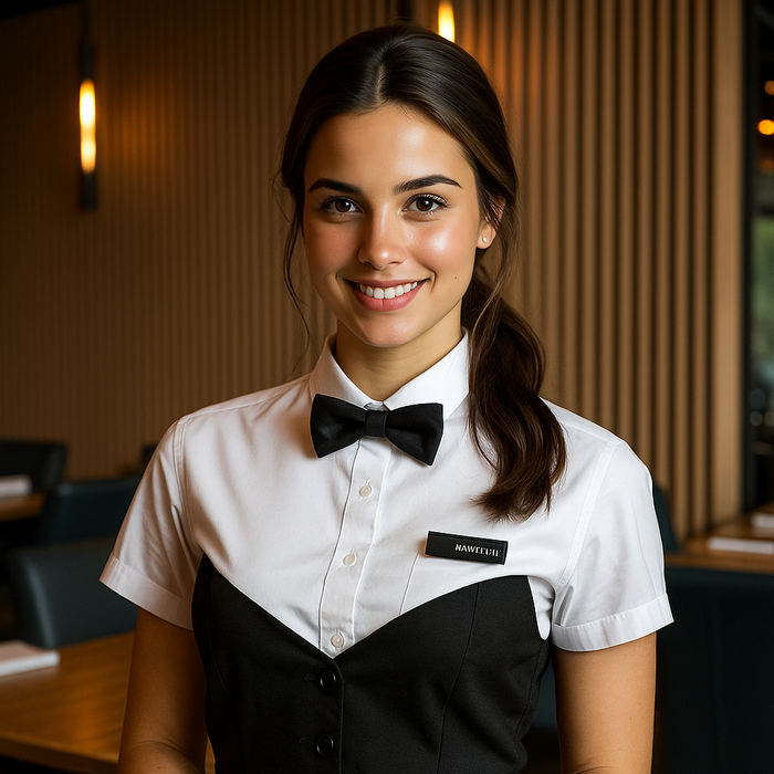 Emma, the Dinewise host